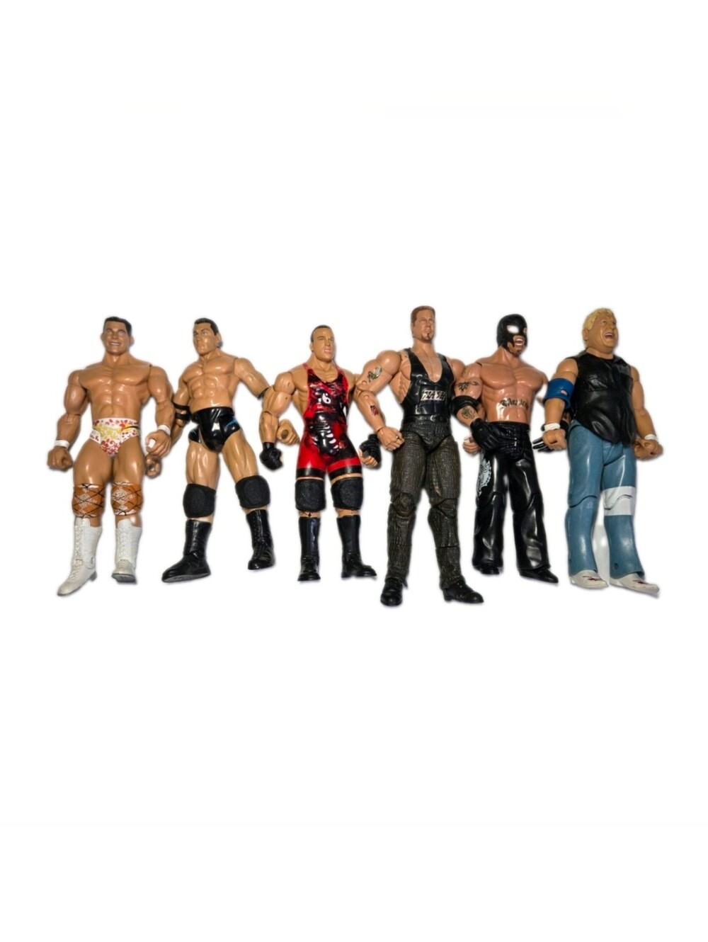 WWE TNA Y2K Jakks Pacific Wrestling Figures, Randy Orton, Rey Mysterio, & More